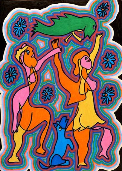 Un quatuor fleuri by Gérard Sendrey, dated 2017