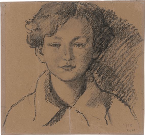 Portrait Benvenuto by Ludwig von Hofmann, Um 1910