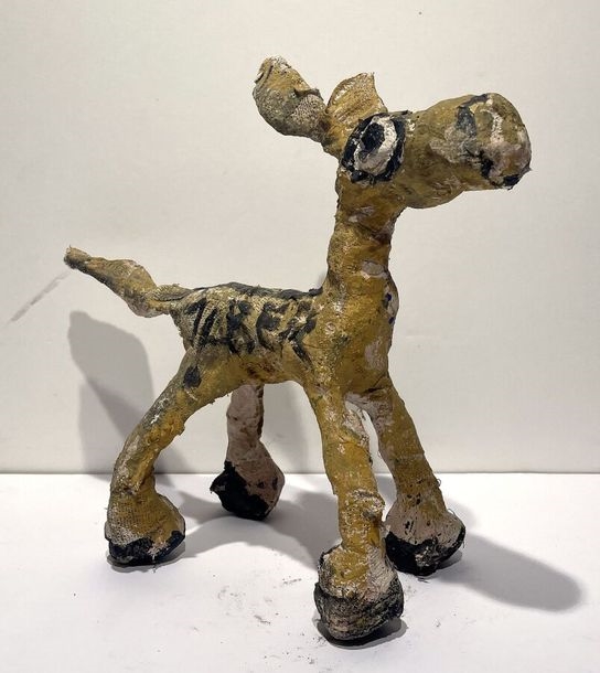 Jaber al Mahjoub | L'Âne jaune (2009) | MutualArt