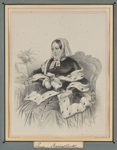 Mihály von Zichy | Portrait of Princess Bariatinsky (1859) | MutualArt