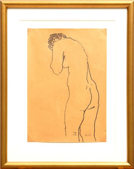 Untitled: Female Figure by Edward Hagedorn, 1925