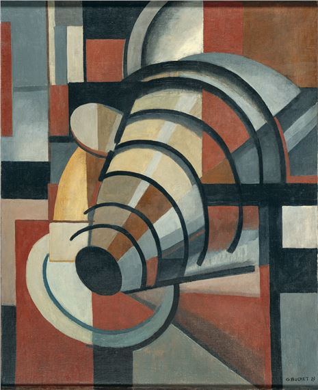 Recto: Composition – Verso: Nu by Gustave Buchet, 1927/1940