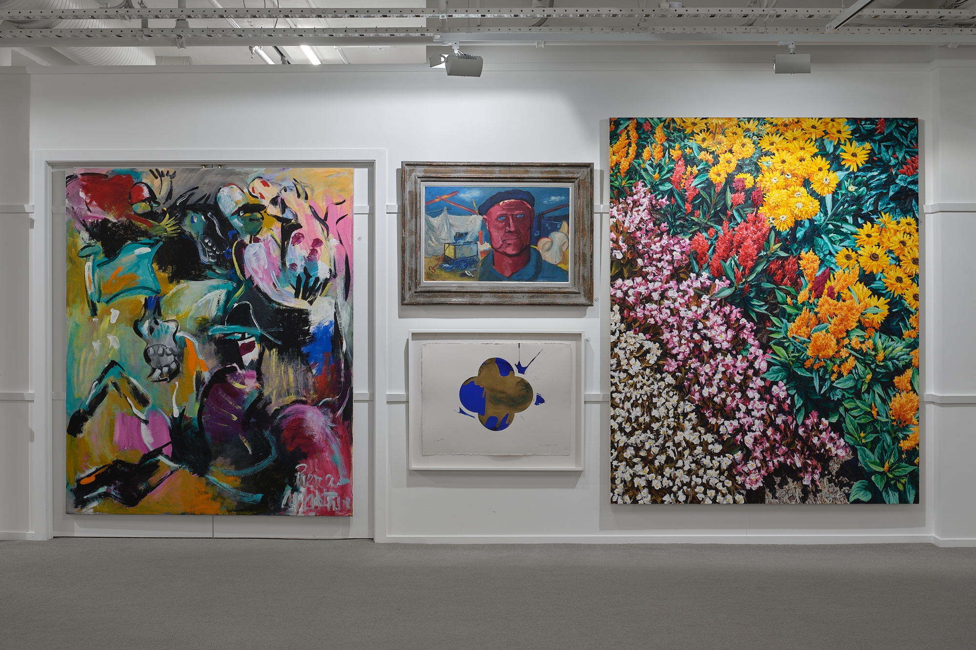 Artwork by Roy Dalgarno, French Fisherman, Made of Oil on board