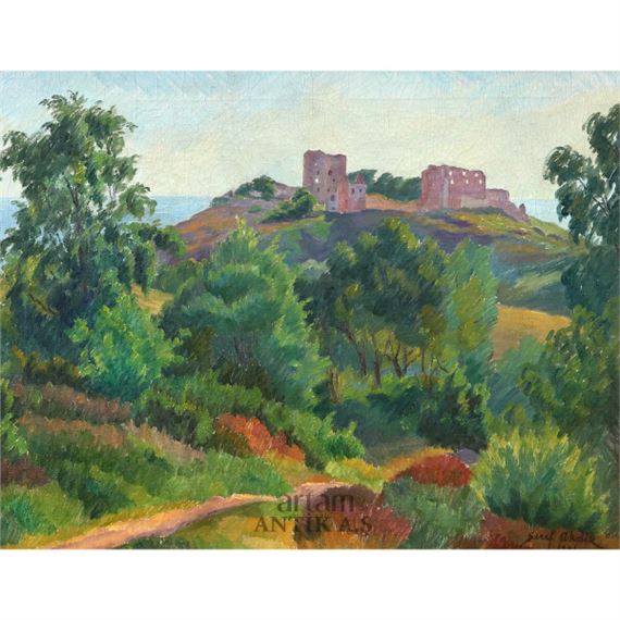 Peyzaj by Şeref Akdik, 1941