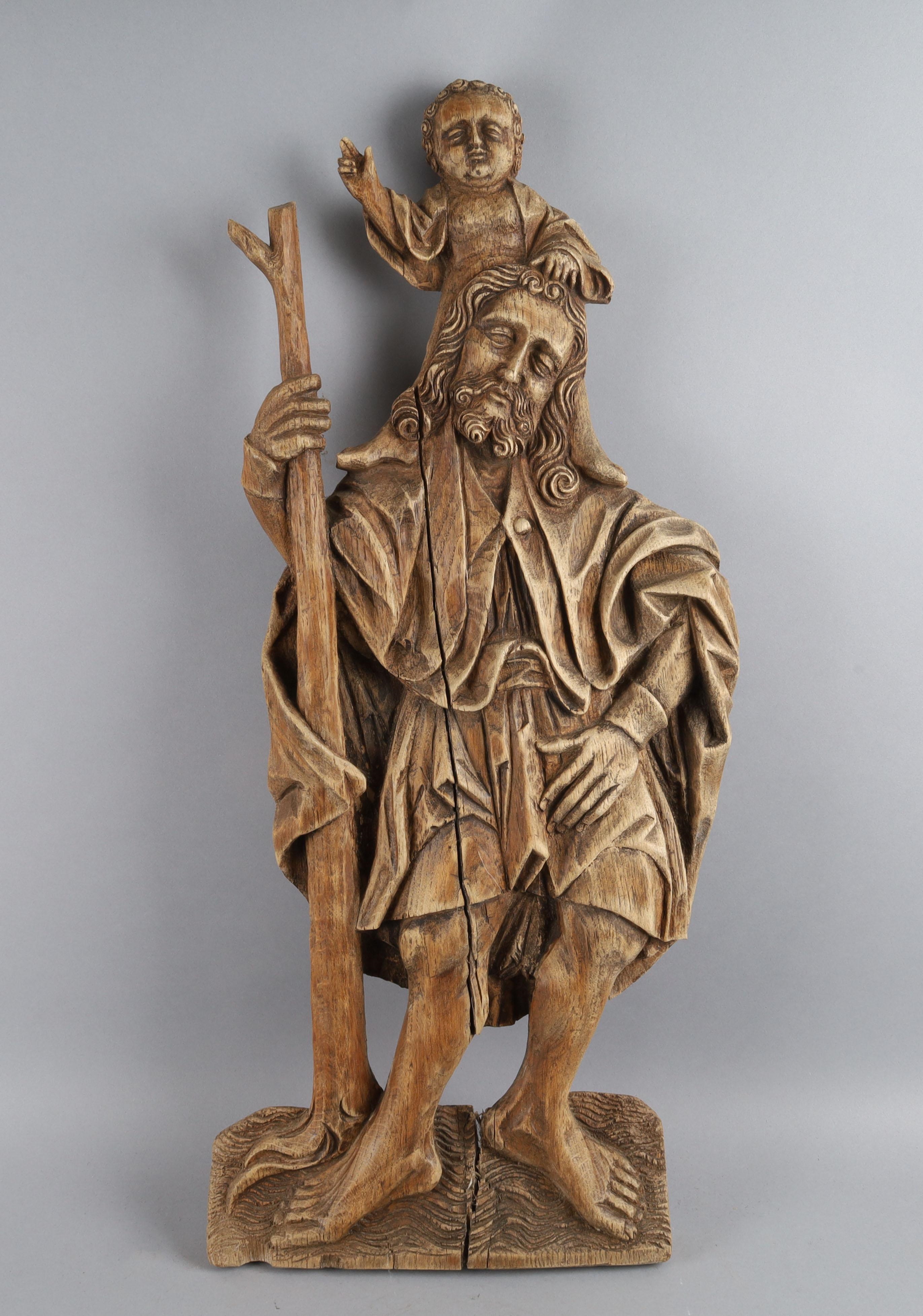 Franz Masser | Christophorus mit Jesuskind | MutualArt