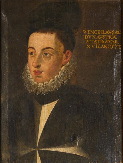 Habsburg School, 16th Century | Bildnis Erzherzog Wenzel von Österreich ...
