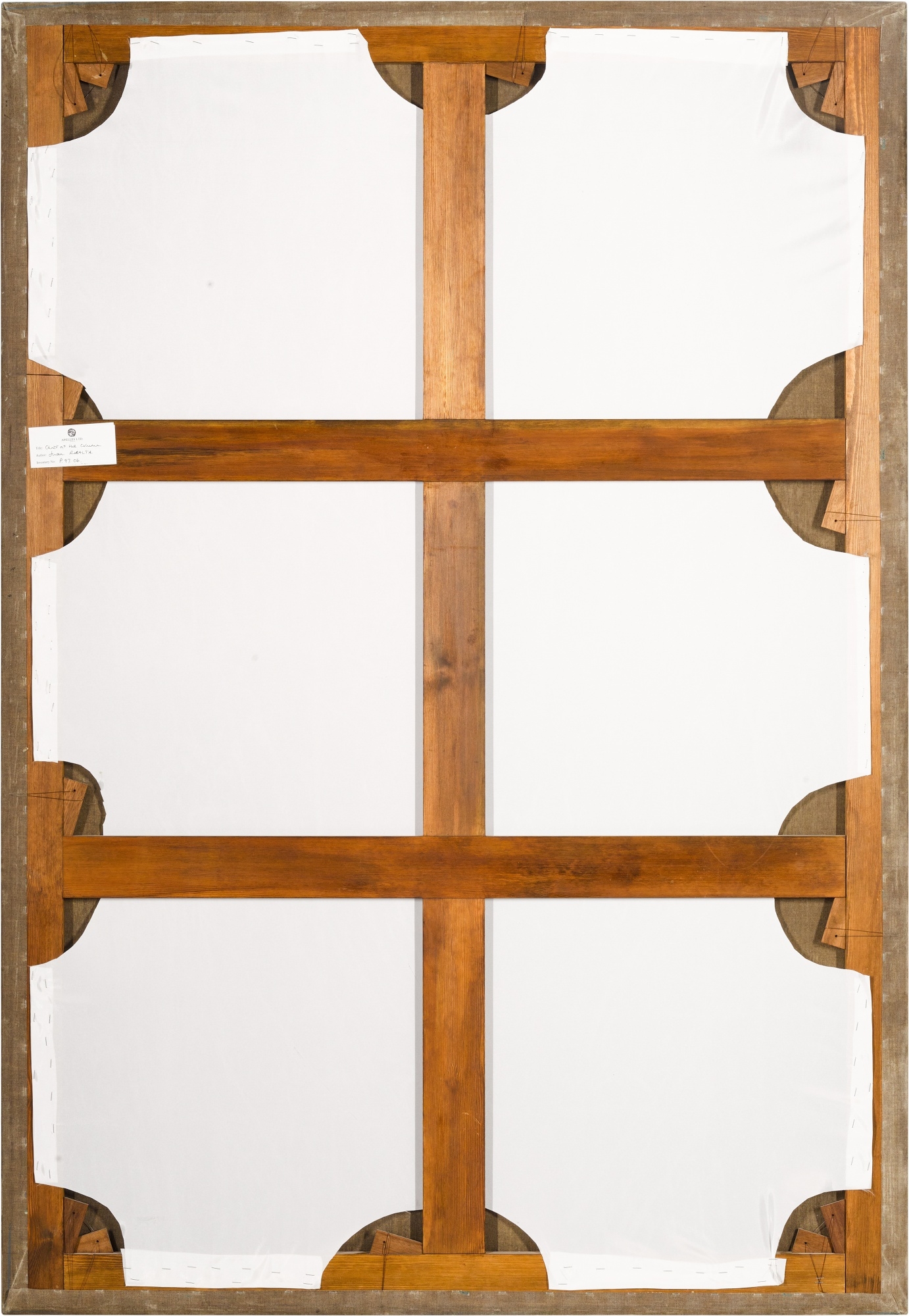 Artwork by Vincenzo Carducci, Christ at the Column, Made of oil on canvas