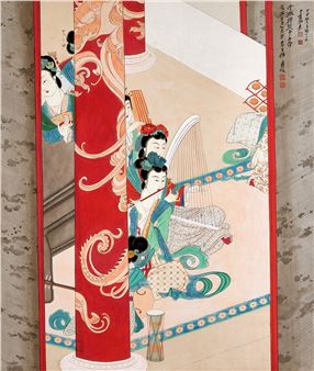 按樂圖 - Zhang Daqian