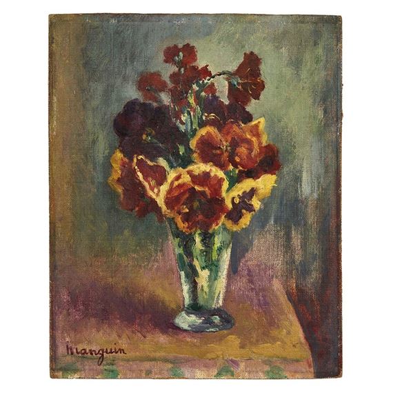 Henri Charles Manguin | Flower vase | MutualArt