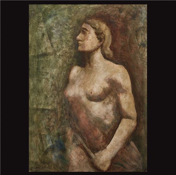 Vittoria / Torso di donna by Carlo Carrà