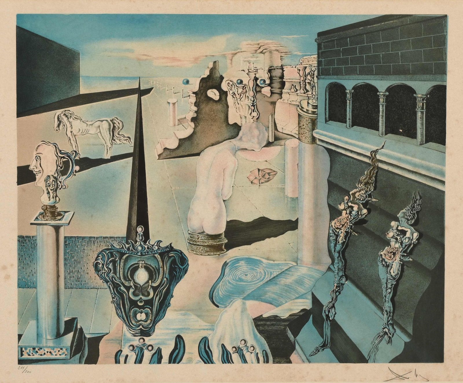Salvador Dalí | l'Homme invisible | MutualArt