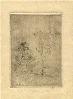 Incisione da Le the du Capitaine Sugou. - Natal'ja Sergeevna Gon?arova