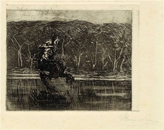 Fauno. by Umberto Boccioni, 1908