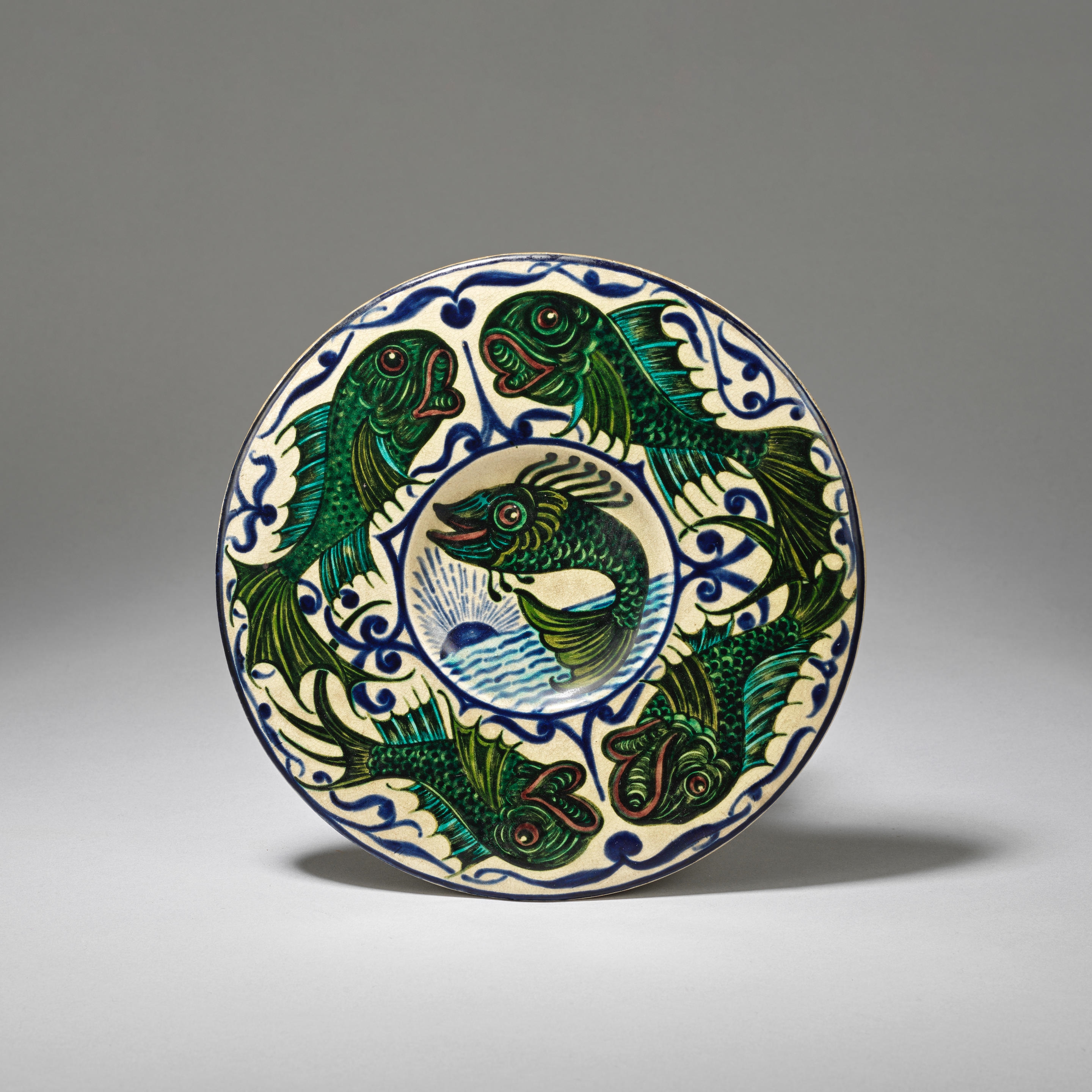 Fred Passenger | Small fish dish, 1922-32 (1922 - 1932) | MutualArt