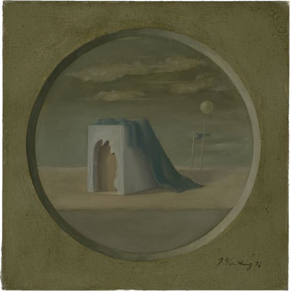 Surrealistische Landschaft by Gisela Breitling, 1976