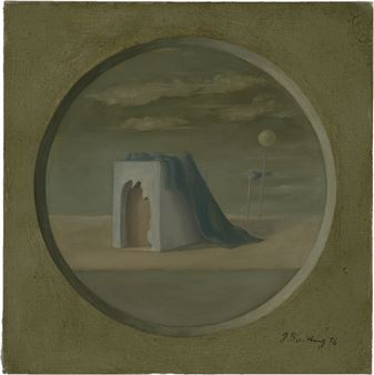 Surrealistische Landschaft - Gisela Breitling