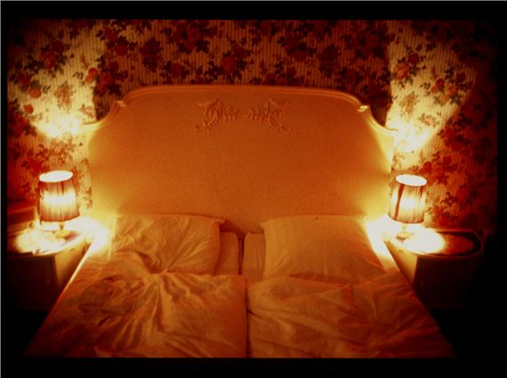 Honeymoon suit, Nuremberger Eck, Berlin by Nan Goldin, 1994/96.