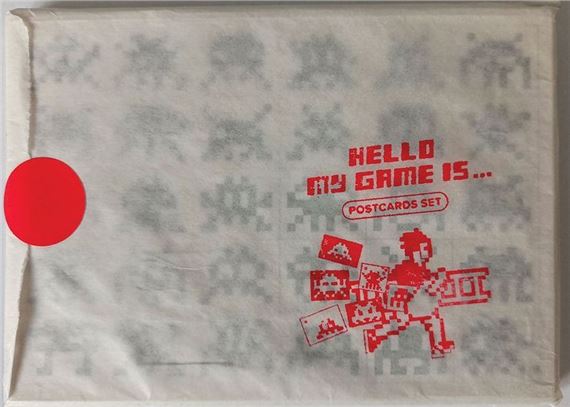コレクション INVADER Hello My Game Is Postcard Set Space Invader | Hello My Game is Postcard Set | MutualArt