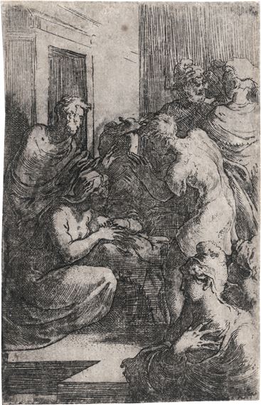 Die Geburt Christi by Parmigianino, Um 1527-30