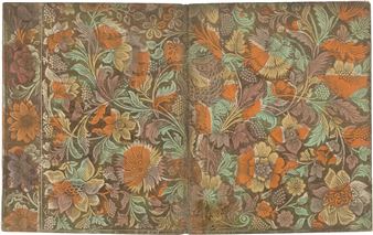 Größere Ranken mit Blüten und Traubenfrüchten - Johann Wilhelm Beyer