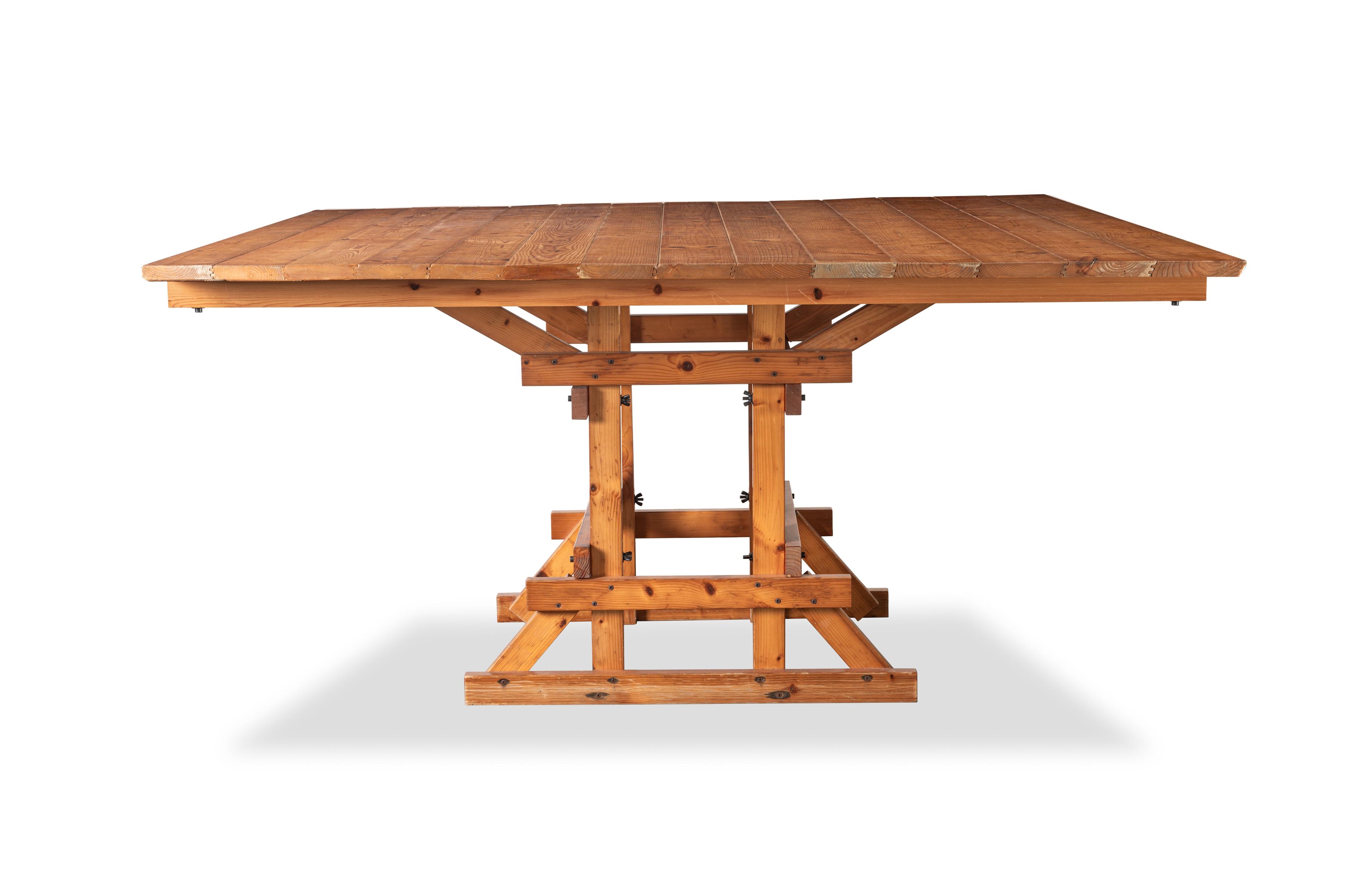 Enzo Mari | Enzo Mari (Italian 1932). ICS Dining table, 1974. (1974 ...