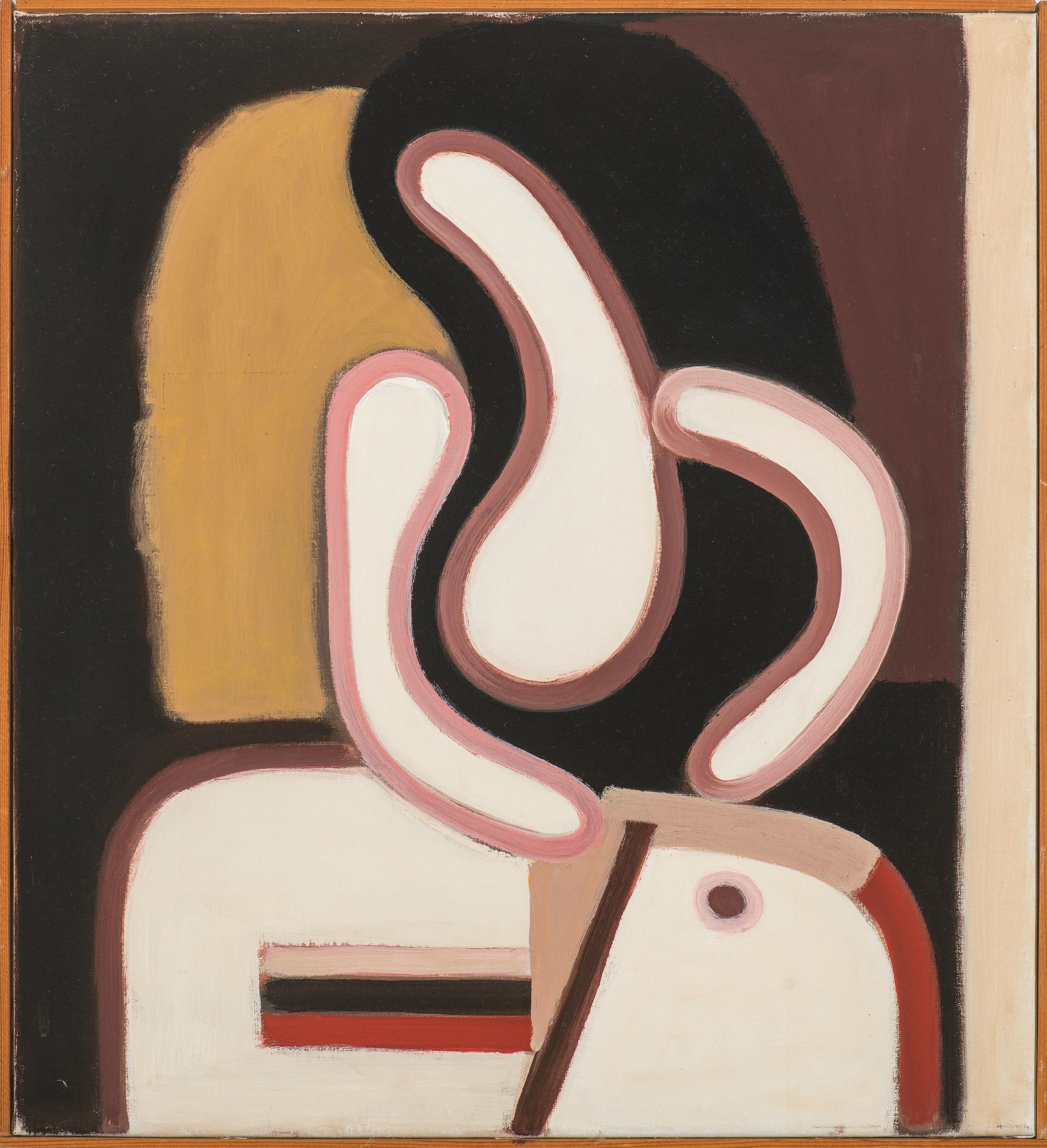 Artwork by Ed Dukkers,  Ed Dukkers (Dutch 1923 - 1996). Donkere kamer [Dark room], 1981., Made of oil on canvas