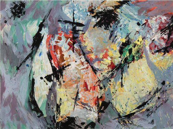  Willy Boers (Dutch 1905 - 1978). Untitled, 1956. by Willy Boers, 1956