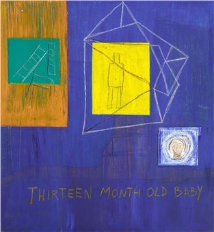 Frederick William Ayer (American 1943) . Thirteen Month Old Baby, 1999. - Frederick William Ayer