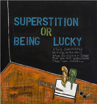 Frederick William Ayer (American 1943) . Superstition, 1999. - Frederick William Ayer