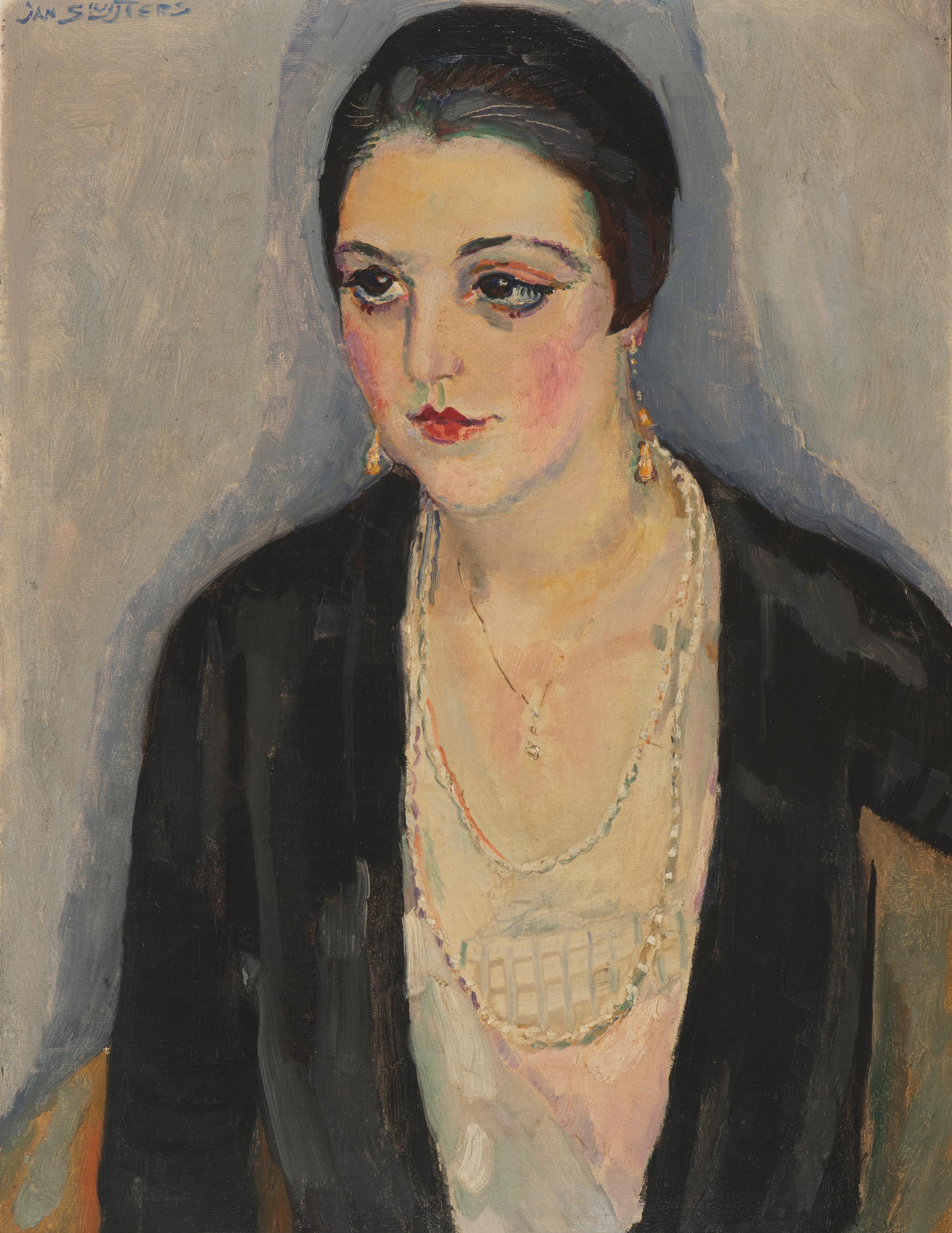 Portrait of a lady by Jan Sluijters, circa 1928