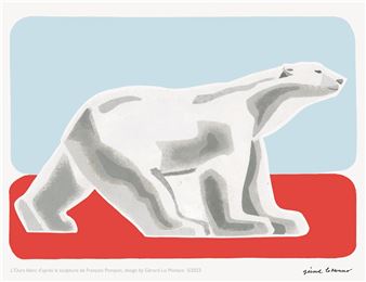 The White Bear, after the sculpture by François Pompon (model from 1855-1933) - François Pompon