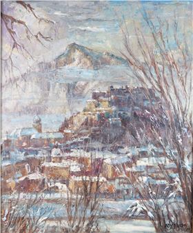 Salzburg im Winter - Adolf Fuchs