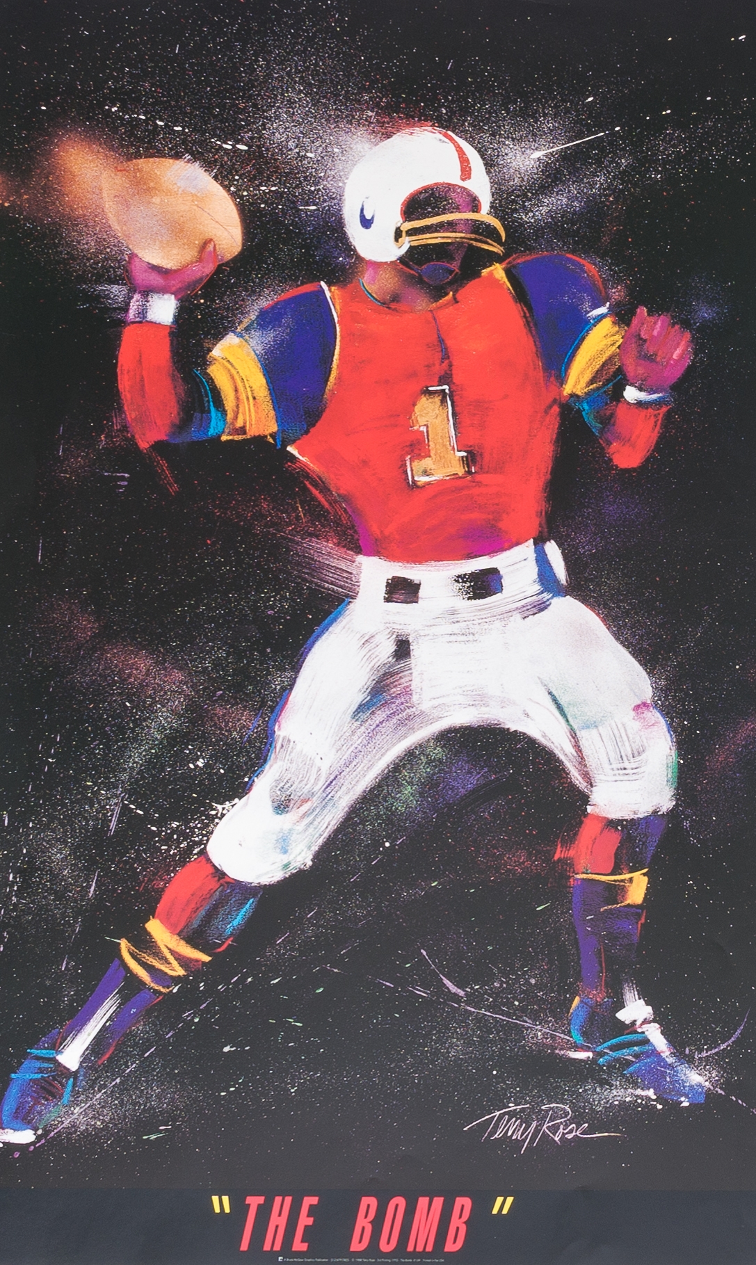 Terry Rose | Four various posters with sports | MutualArt