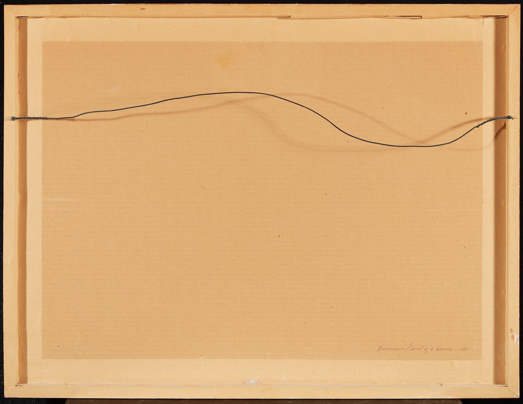 Artwork by Morris Broderson, Sound of a Flower, 1975, Made of lithograph in colors on Arches wove paper