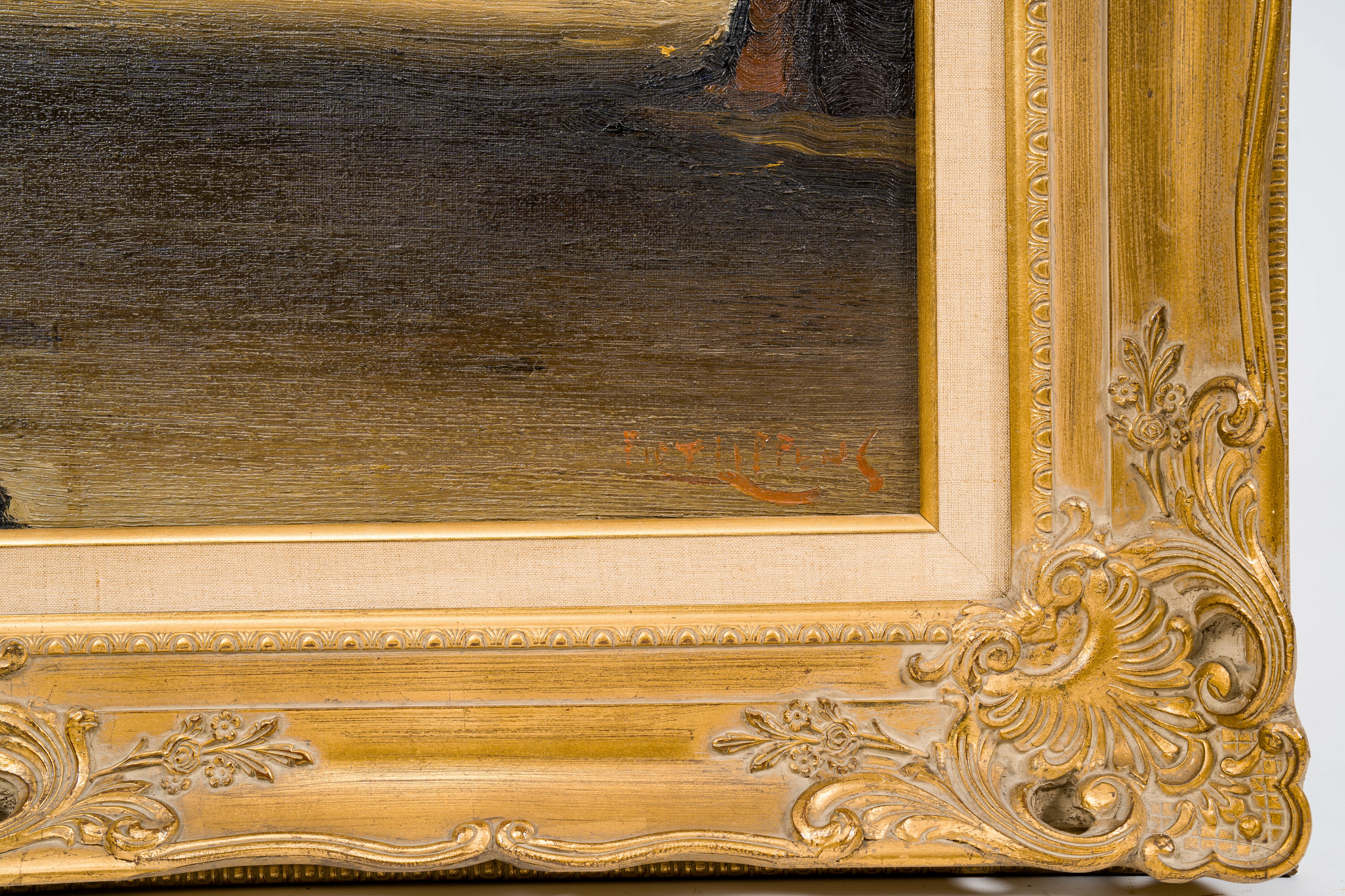 Artwork by Piet Lippens, Our Lady of the Visitation Church in Lissewege, Made of oil on canvas