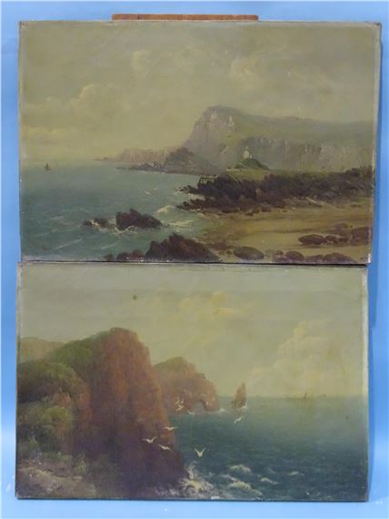 ILFRACOMBE, WITH FIGURES ON THE PIER by Allan