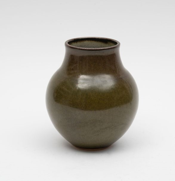 Artwork by Robert Deblander, Vase, Made of enameled porcelain