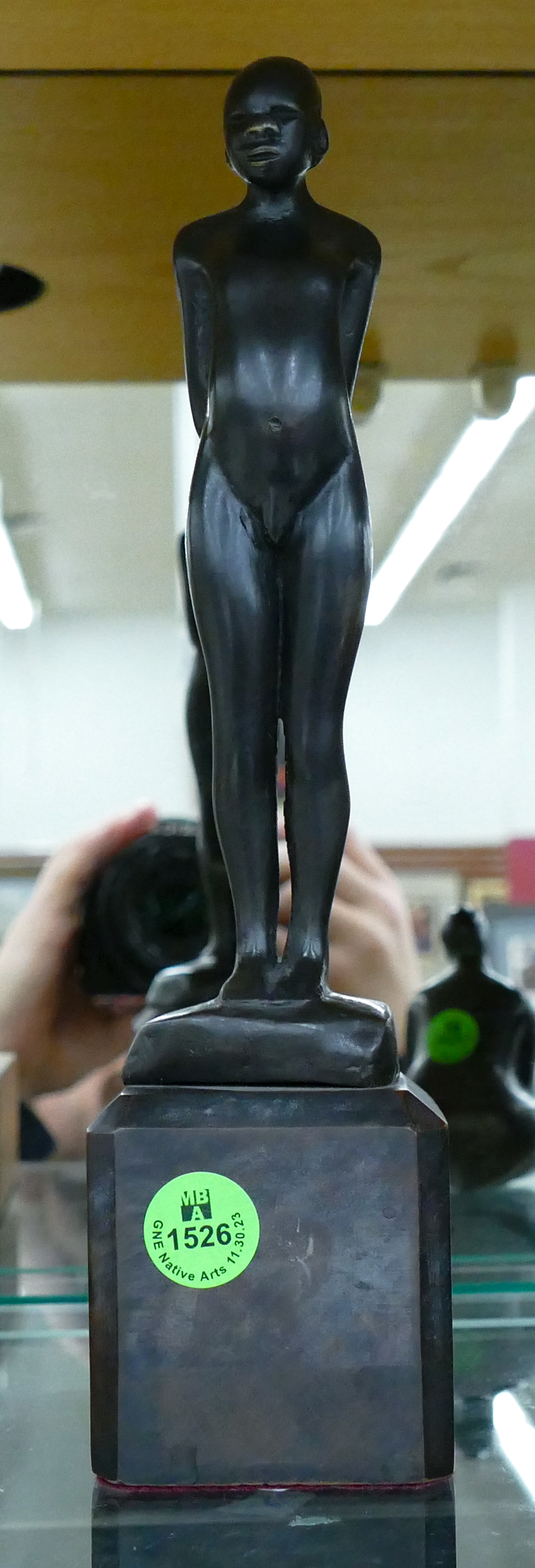 Jeff Day | Jeff Day ''African Youth Bronze Sculpture 10'' | MutualArt
