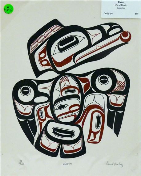 David Albert Boxley Tsimshian | Raven | MutualArt