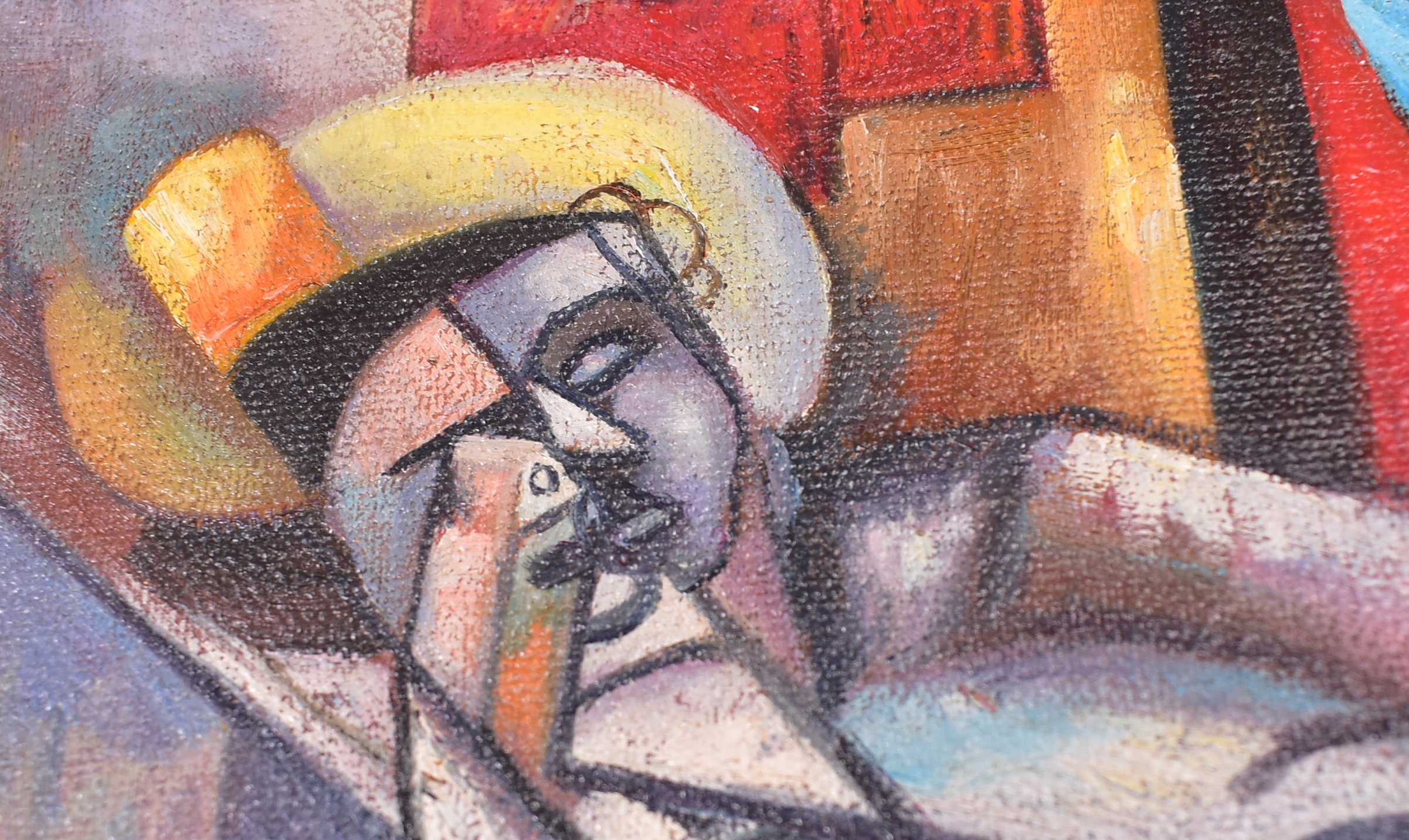 Albert Gleizes | MAN IN A HAMMOCK (1912) | MutualArt