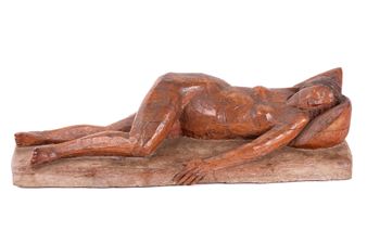 reclining nude - Pierre Merlier