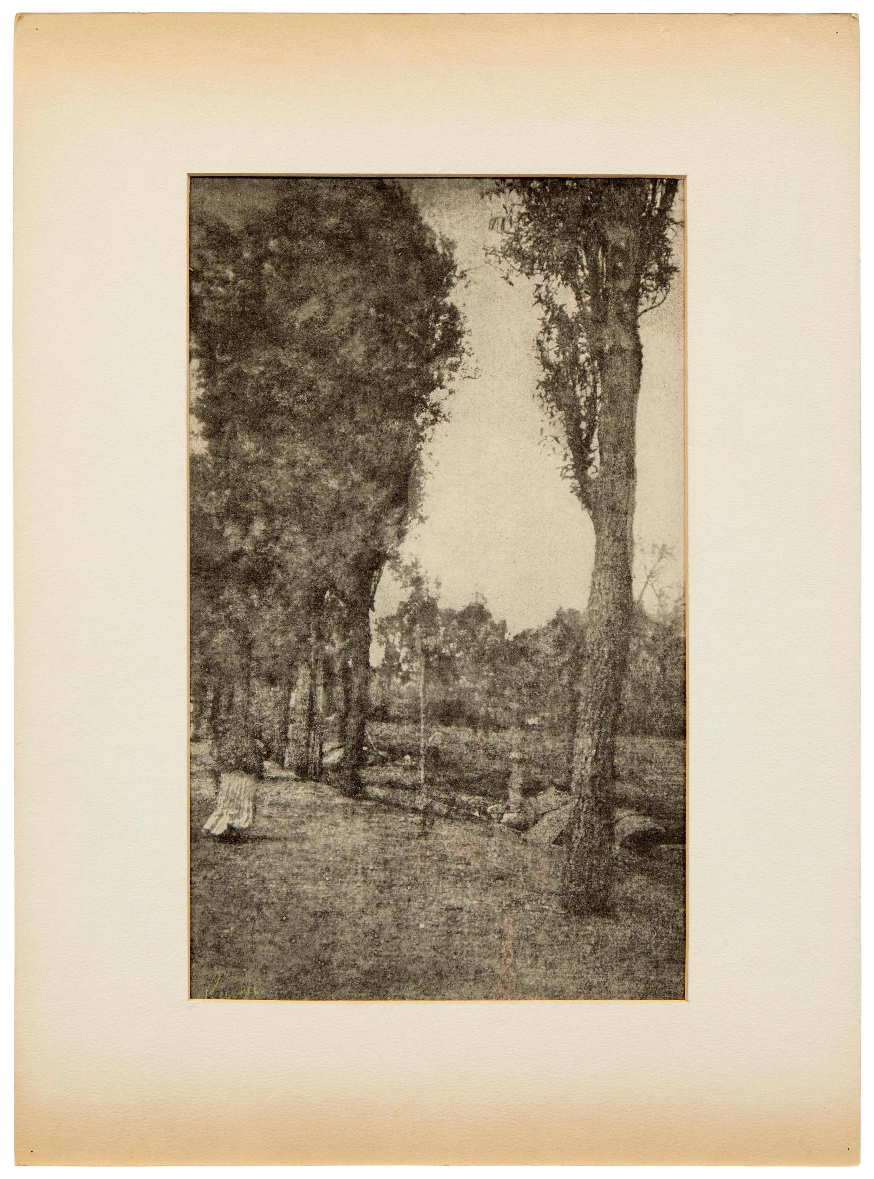 Artwork by Henry Ravell, Six works:    A group of four architectural views, one landscape, and one nautical, Made of Gum print photographic reproduction on paper