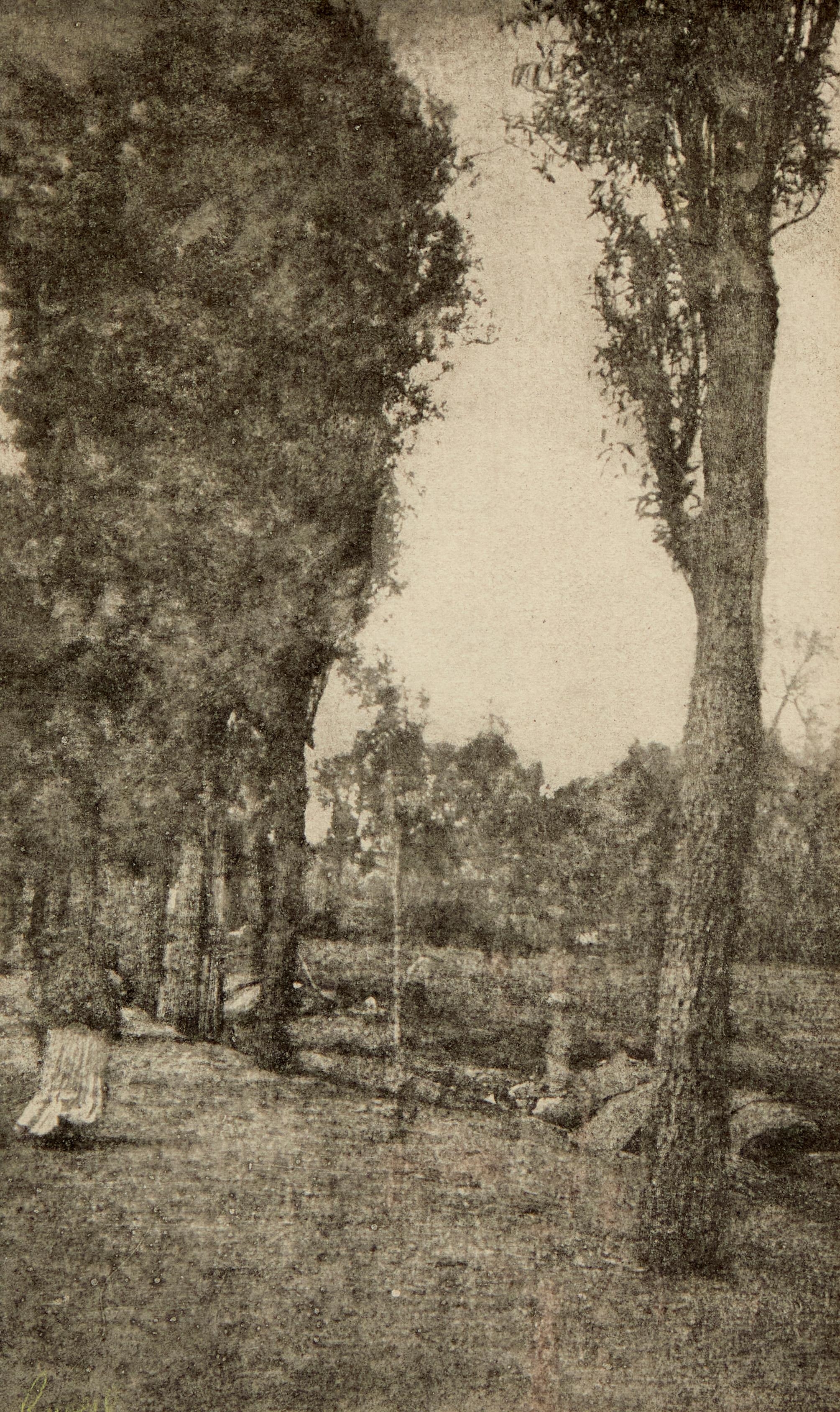 Artwork by Henry Ravell, Six works:    A group of four architectural views, one landscape, and one nautical, Made of Gum print photographic reproduction on paper