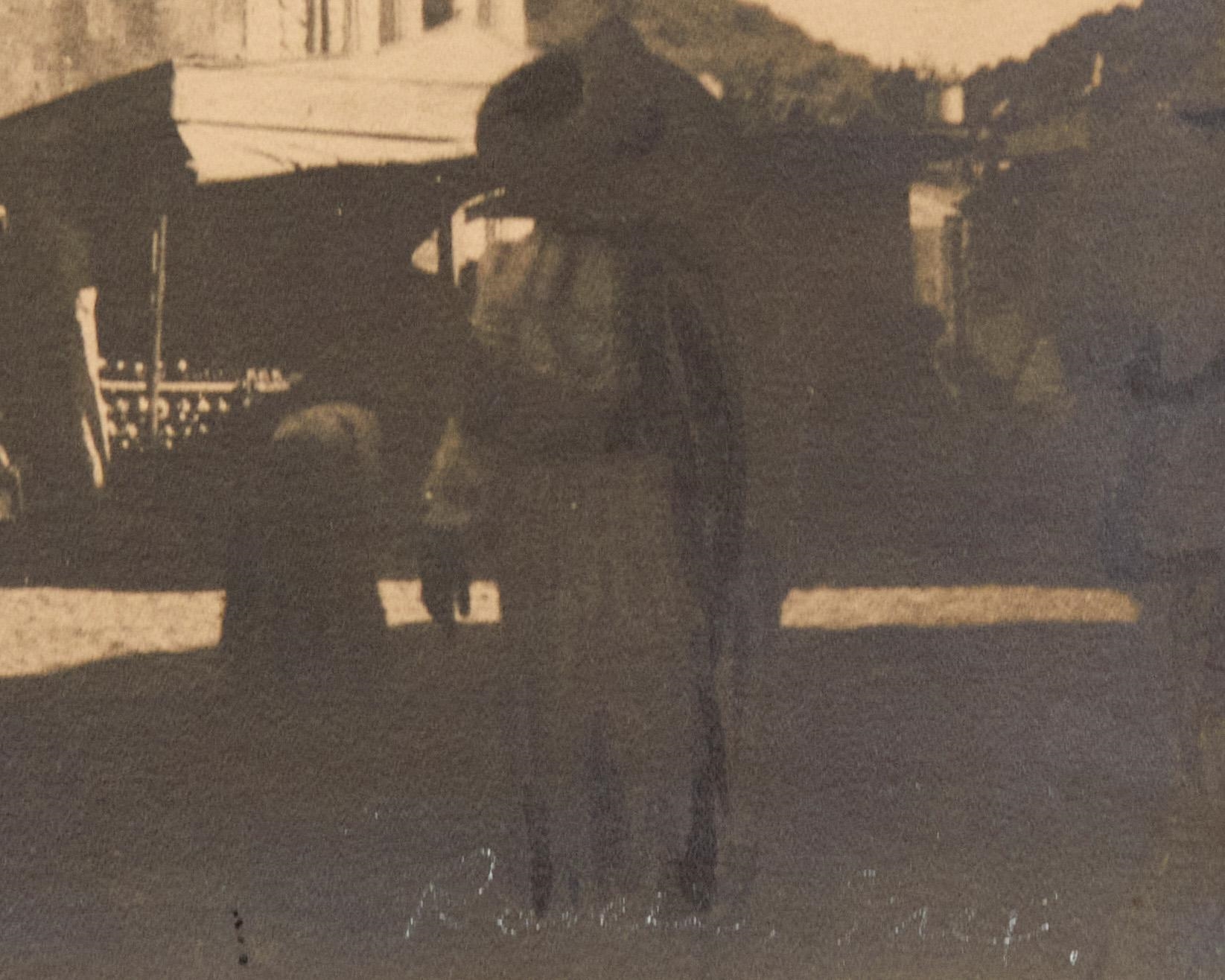 Artwork by Henry Ravell, Six works:    A group of four architectural views, one landscape, and one nautical, Made of Gum print photographic reproduction on paper