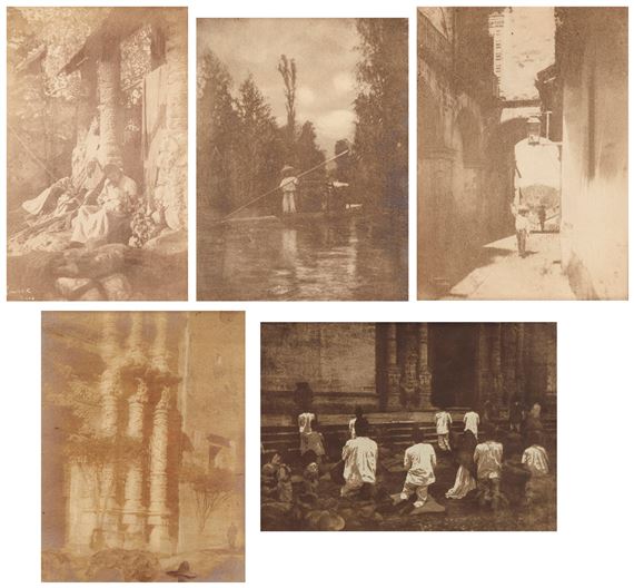 Five works: A group of five views of daily life in Mexico by Henry Ravell