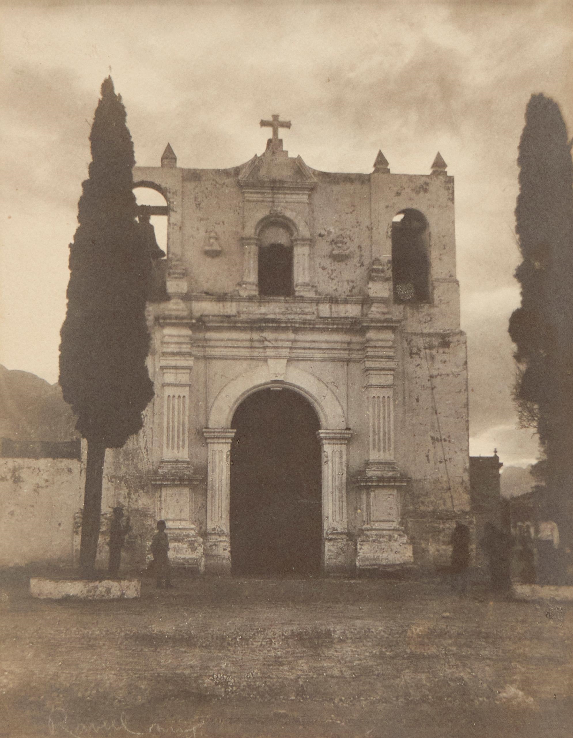 Artwork by Henry Ravell, Six works:    A group of four architectural views, one landscape, and one nautical, Made of Gum print photographic reproduction on paper