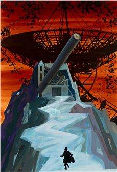 Mountain with satellite." - Robert Shore