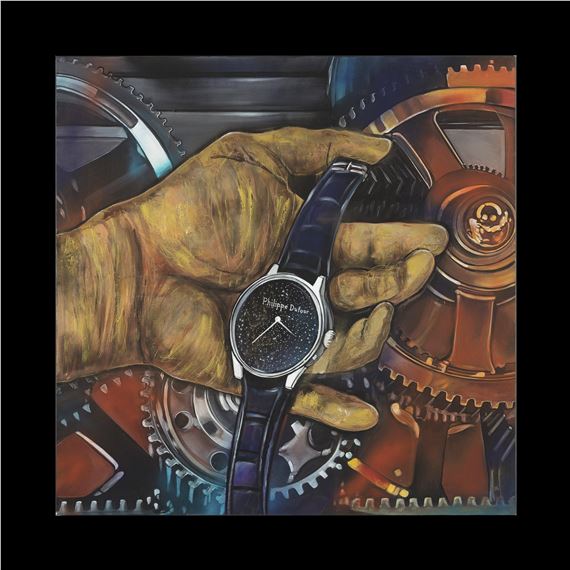 La Main en Or de Philippe Dufour by Céline Lust, dated 2023