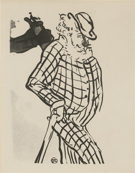 Chanteur américain by Henri de Toulouse-Lautrec, 1893