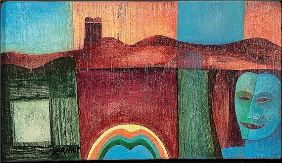 Der Wächter by Hermann Serient, 1935